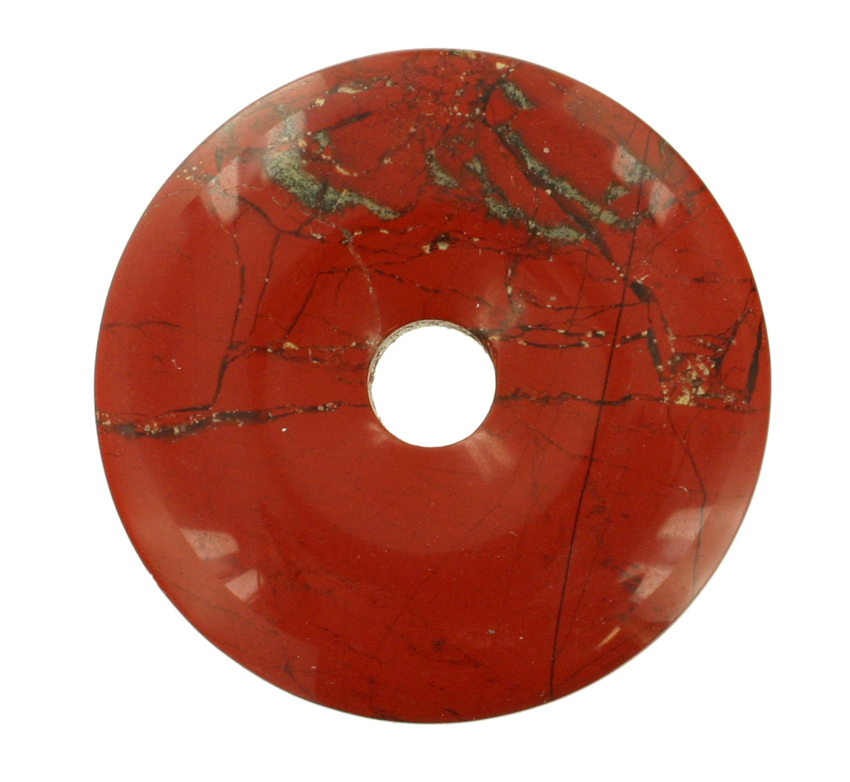 Jaspis rot Donut 40 mm