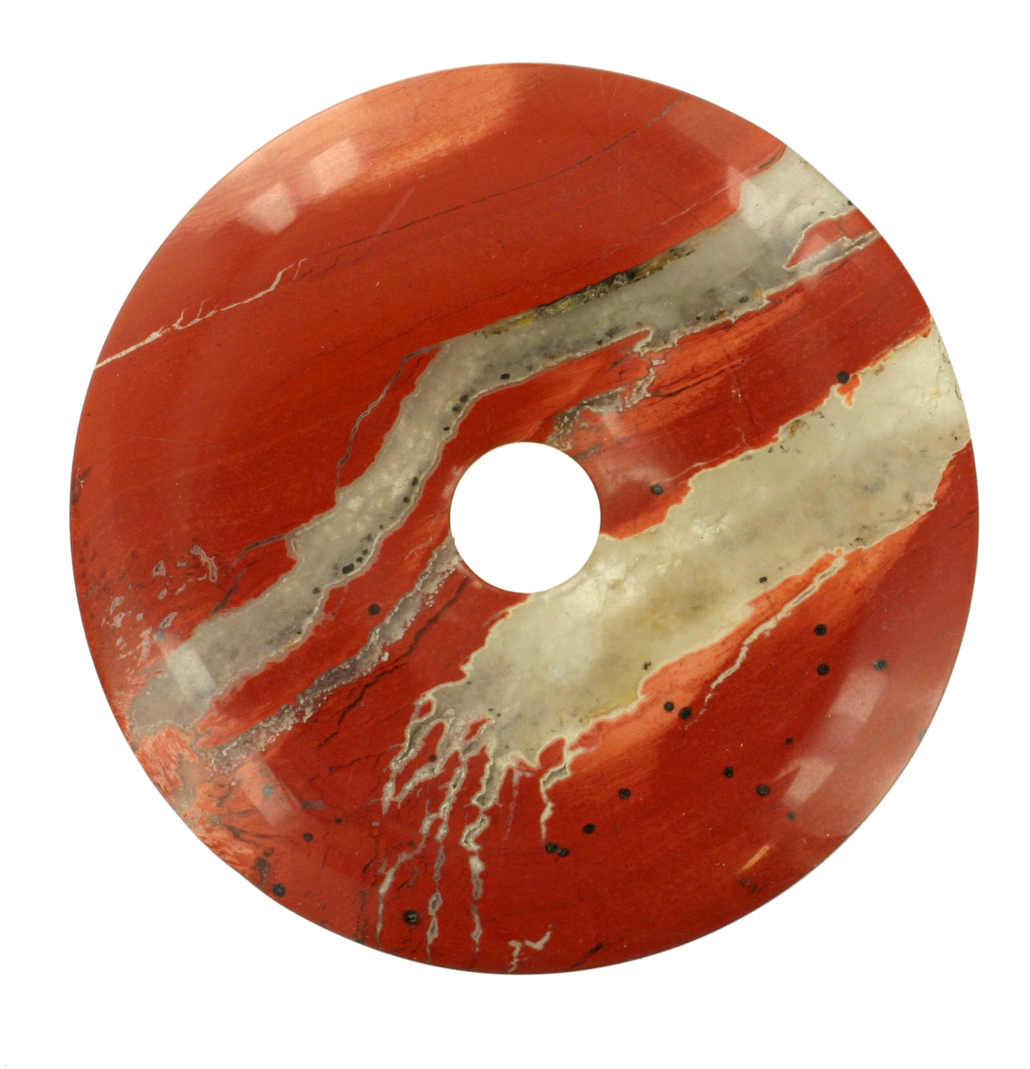 Jaspis rot Donut 45 mm