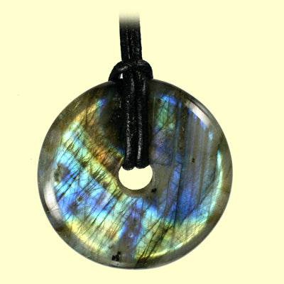 Labradorit Donut 30 mm