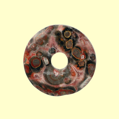 Leopardenstein (Rhyolith) Donut 15 mm