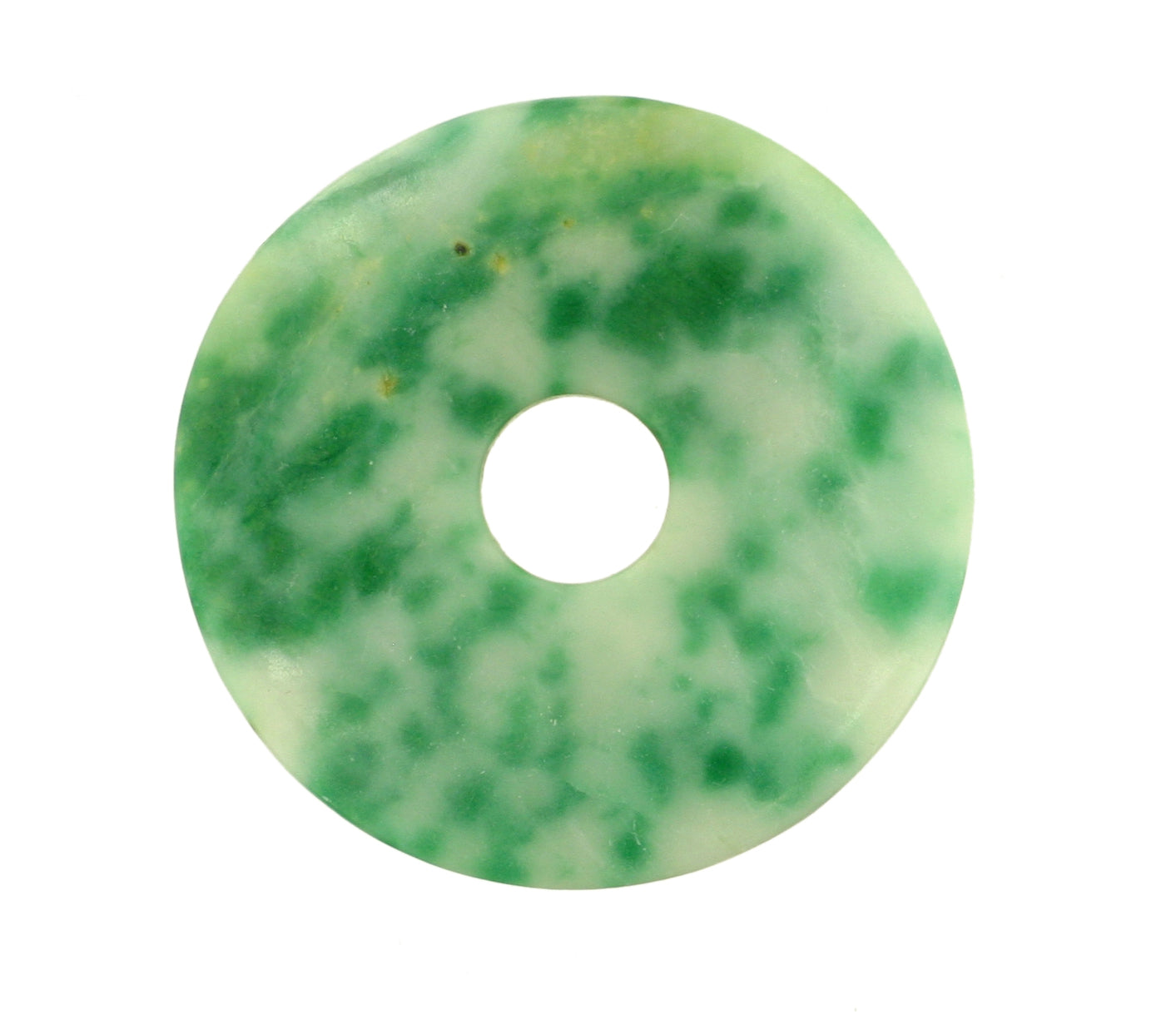 Magnesit grün natur Donut 30 mm