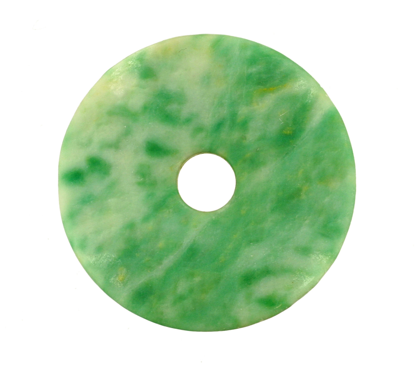 Magnesit grün natur Donut 35 mm