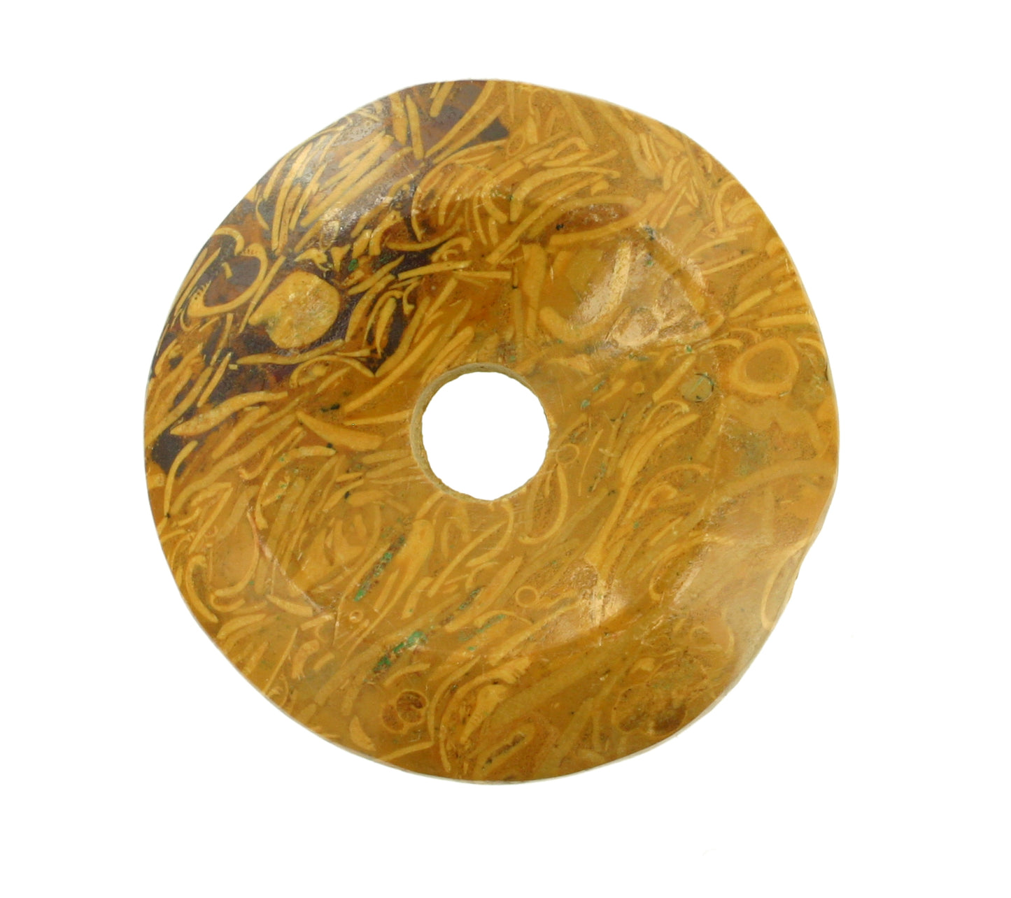 Schlangenstein (Fossilkalk) Donut 35 mm