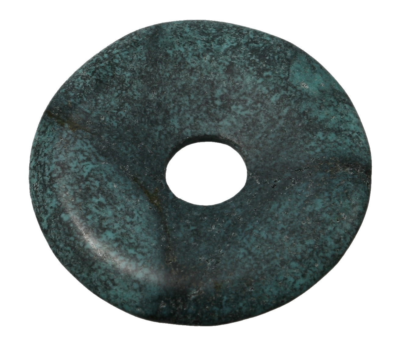 Türkis natur Donut 30 mm