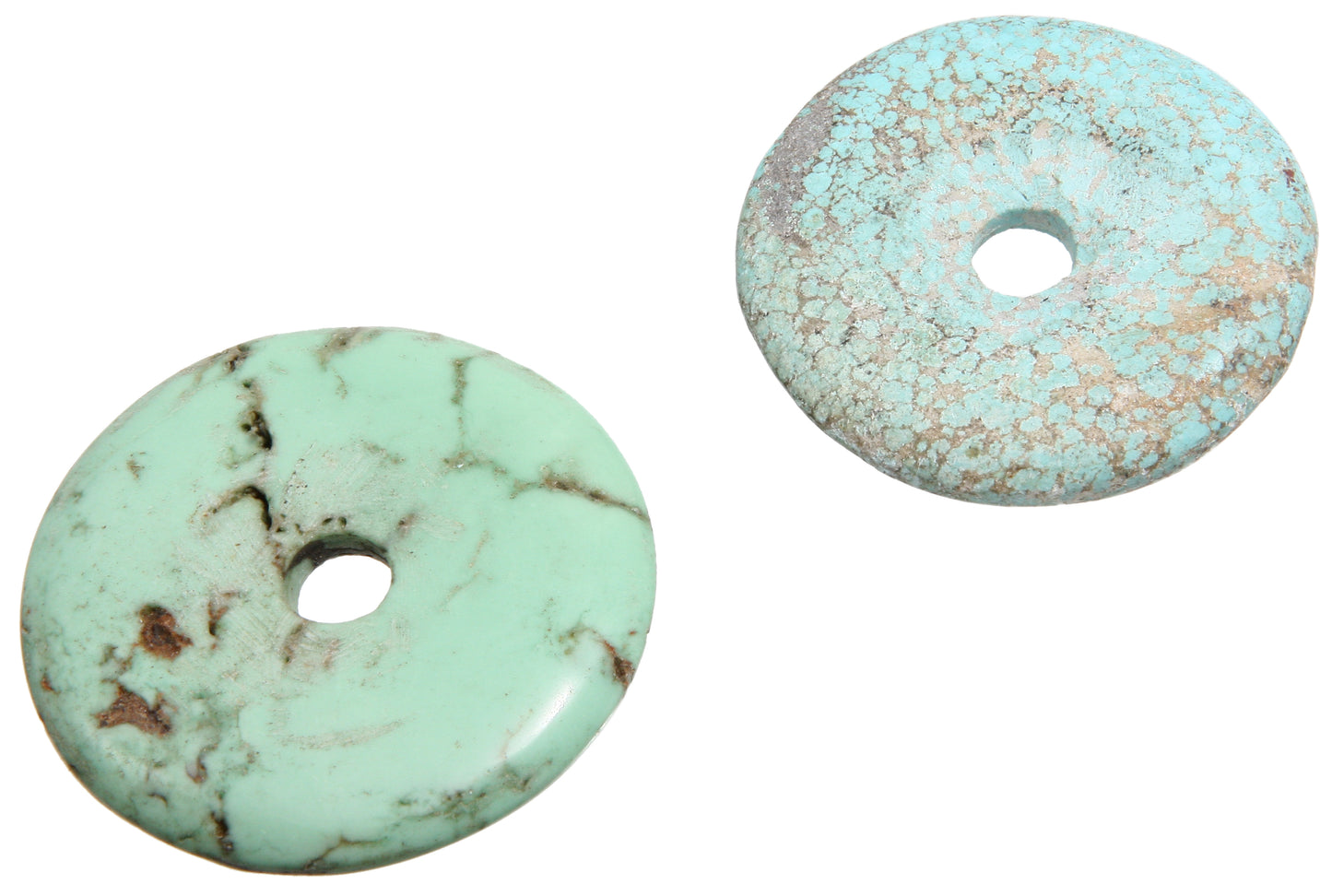 Türkis natur Donut 45 mm