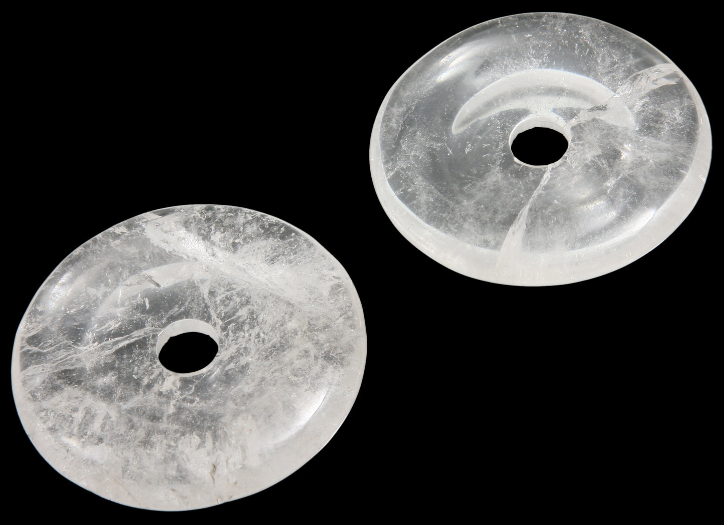 Bergkristall Donut 60 mm