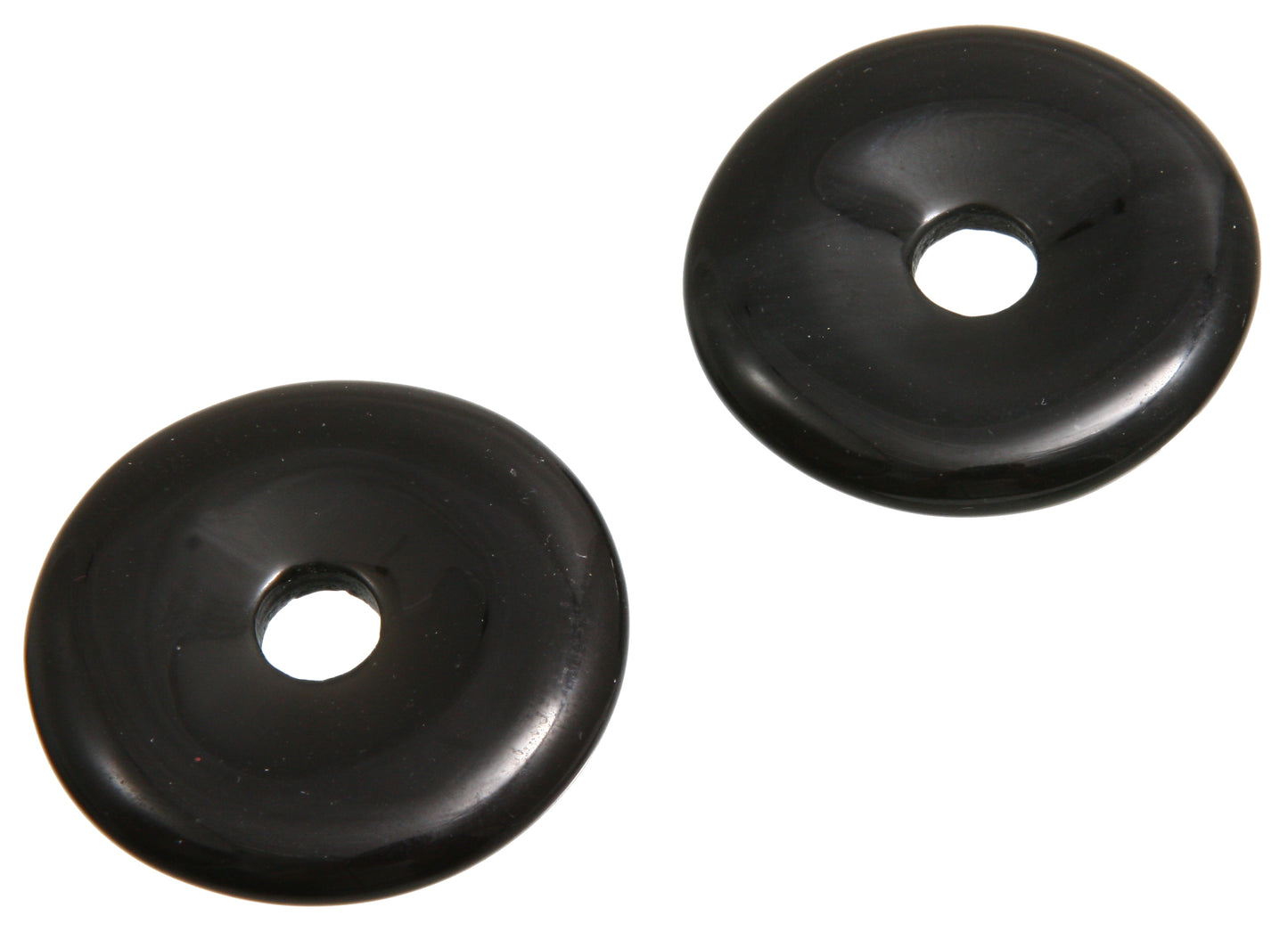 Obsidian schwarz Donut 30 mm