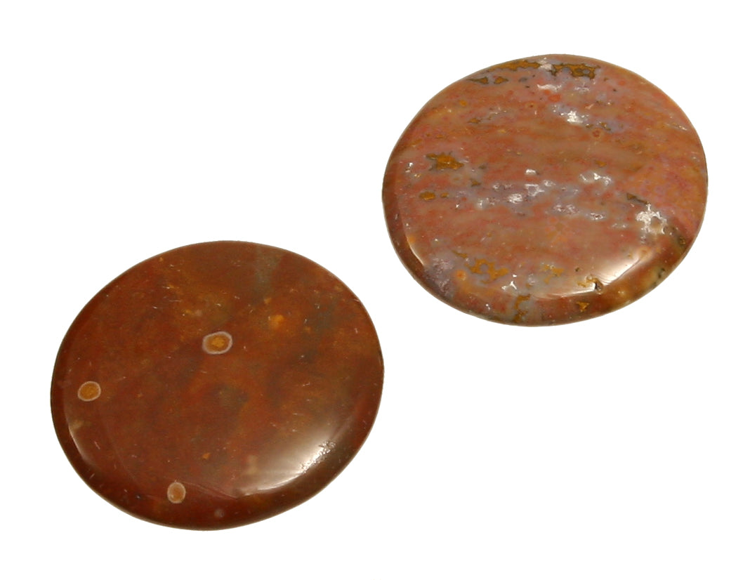 Buntchalcedon Scheiben 40 mm