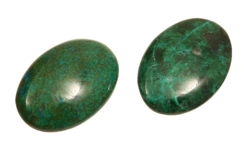 Chrysokoll Cabochon 22 x 30 mm