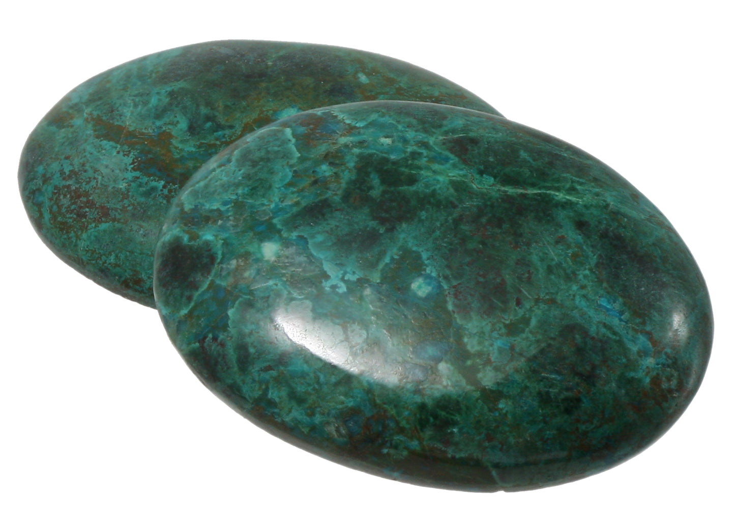 Chrysokoll Cabochon 30 x 40 mm