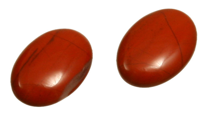 Jaspis rot Cabochon 18 x 25 mm