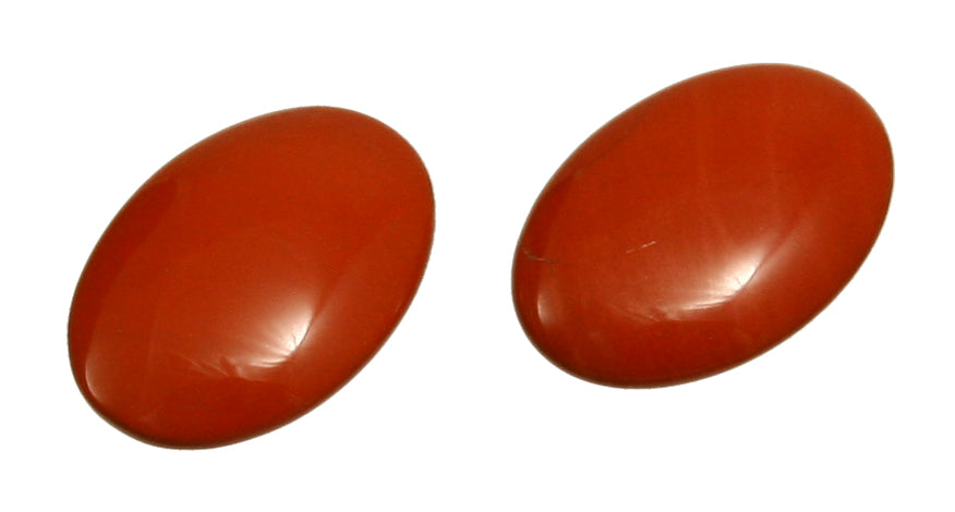 Jaspis rot Cabochon 22 x 30 mm