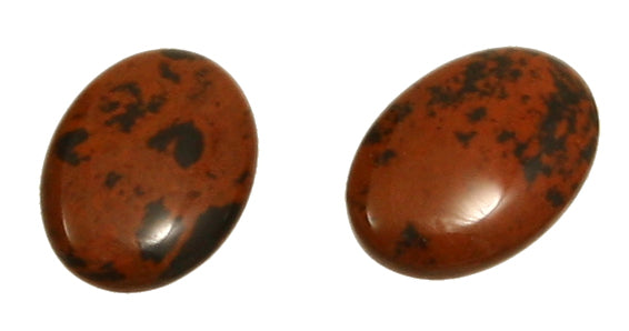 Mahagoniobsidian Cabochon 18 x 25 mm