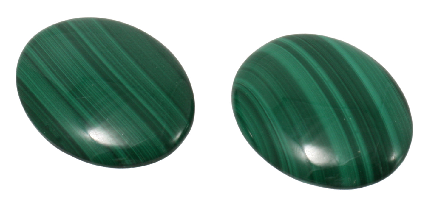 Malachit Cabochon 30 x 40 mm