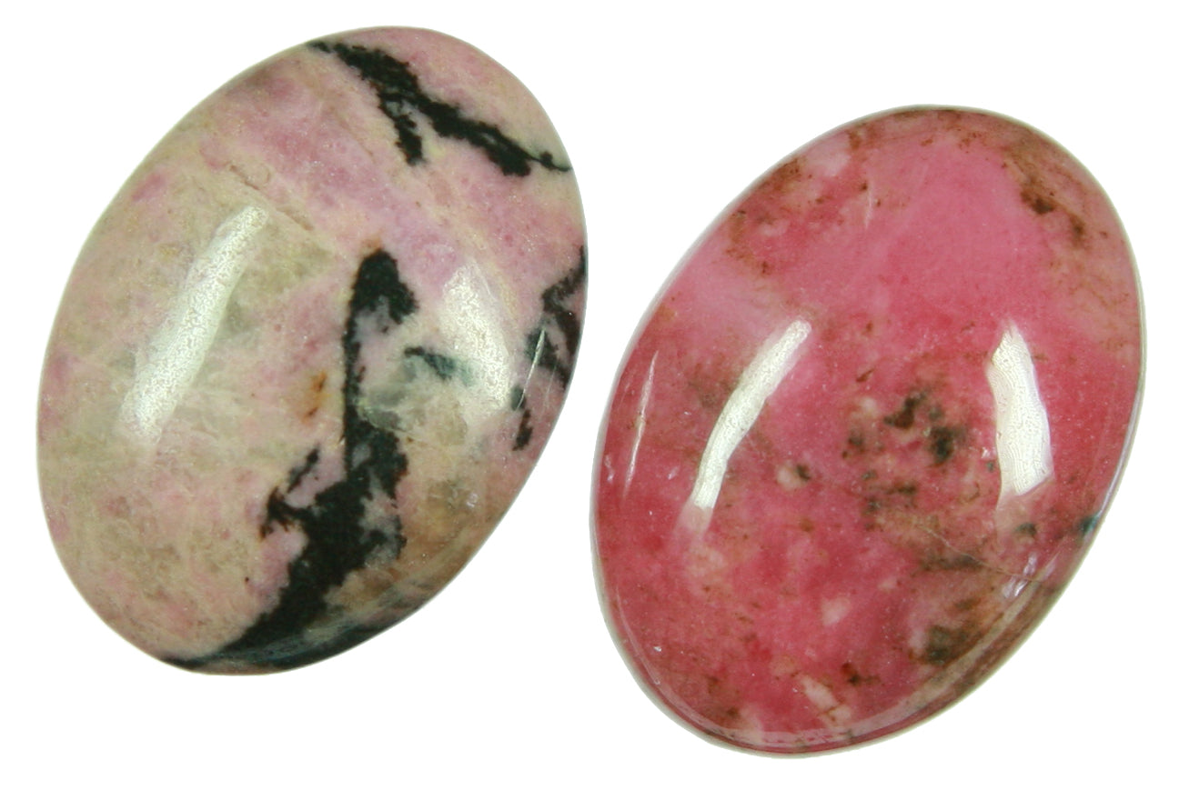 Rhodonit Cabochon 18 x 25 mm