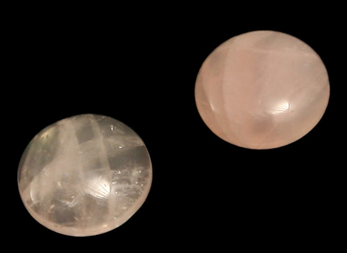 Rosenquarz Cabochon 20 mm
